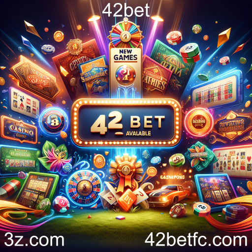 Novidades em Jogos: Conheça as Últimas Adições da 42bet